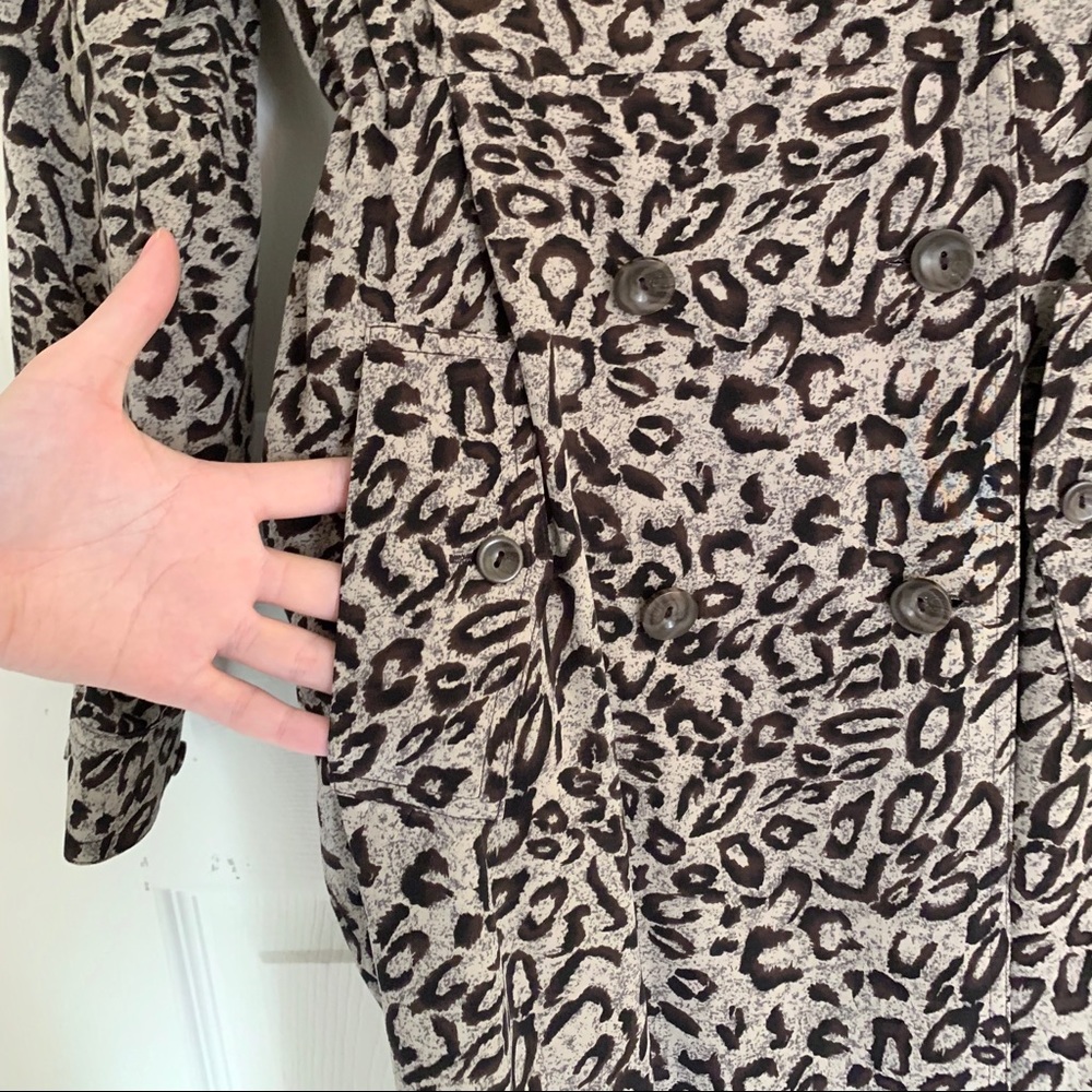 NWT Jones New York Silk Wrap Dress - 4P - Picture 5 of 8